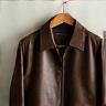 Leather jacket cleaned